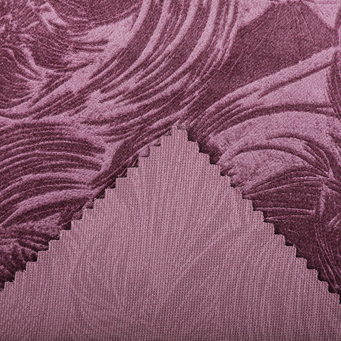 Knitting sofa fabric emboss , emboss velvet for sofa , good quality velvet fabric