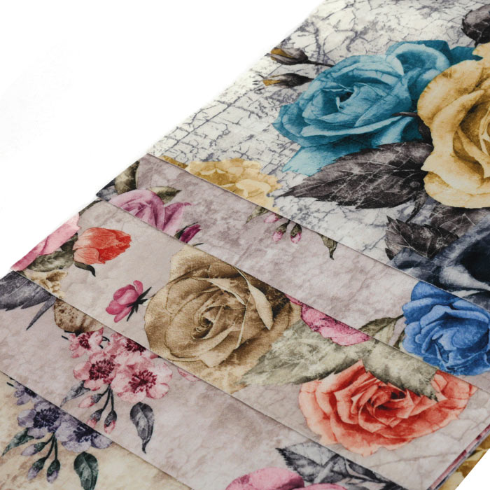 Holland flower print fabric，popular print design in Morocco  