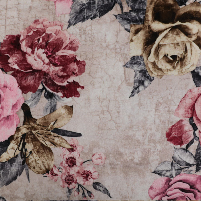 Holland flower print fabric，popular print design in Morocco  