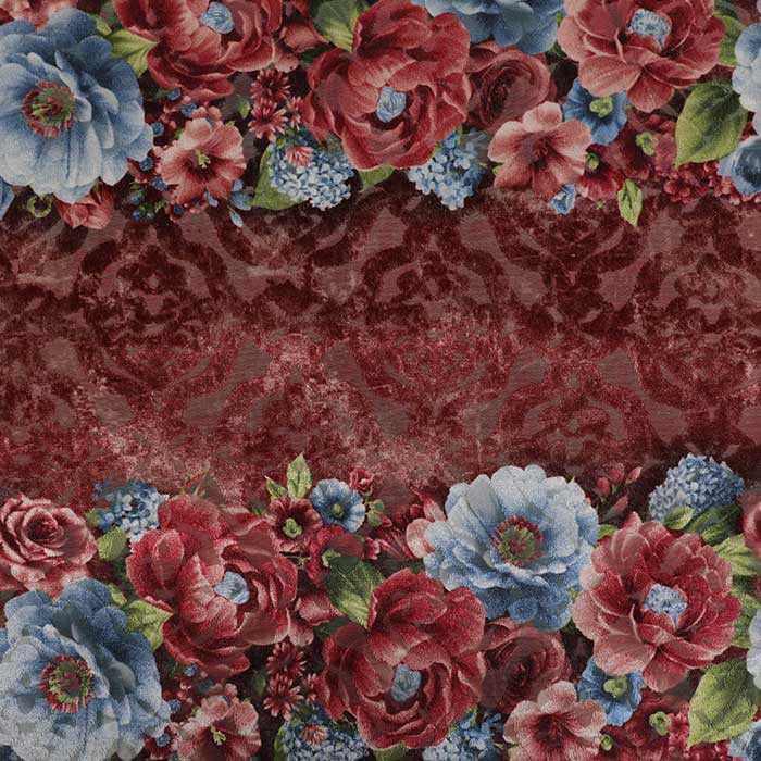 Printed jacquard fabric, knitting jacquard print for sofa