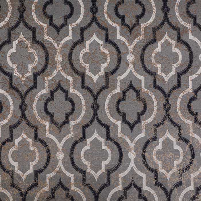 Foil printing silver fabric, knitting print sofa fabric for hometextile