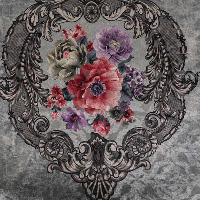 Printed jacquard fabric, knitting jacquard print for sofa