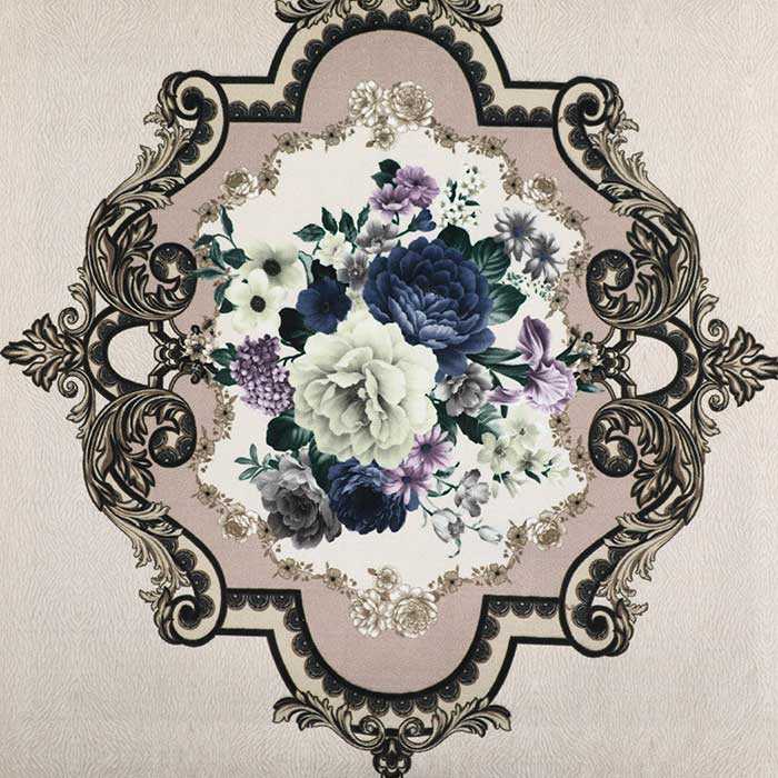 Holland floral print design, 100%polyester print fabric for sofa 