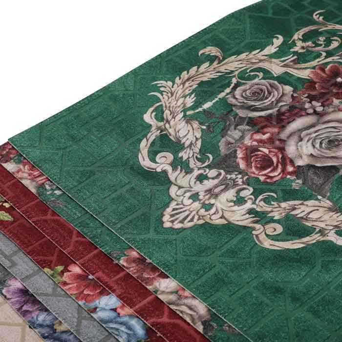 Jacquard fabric printing for sofa , 100%Polyester velvet print