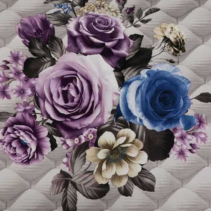 New flower sofa velvet design , holland printing fabric for furniture