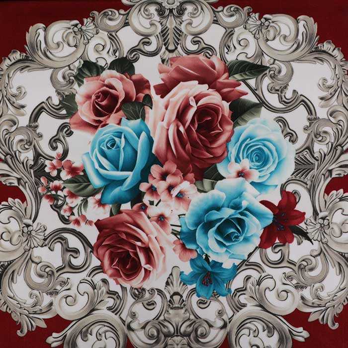 Holland flower sofa fabric , holland velvet material for printing