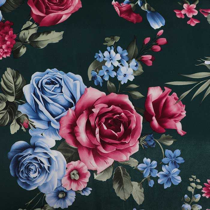 Golden printed fabric，printed velvet fabric for sofa