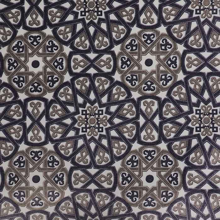 Geometric holland print design, upholstery geometric velvet fabric