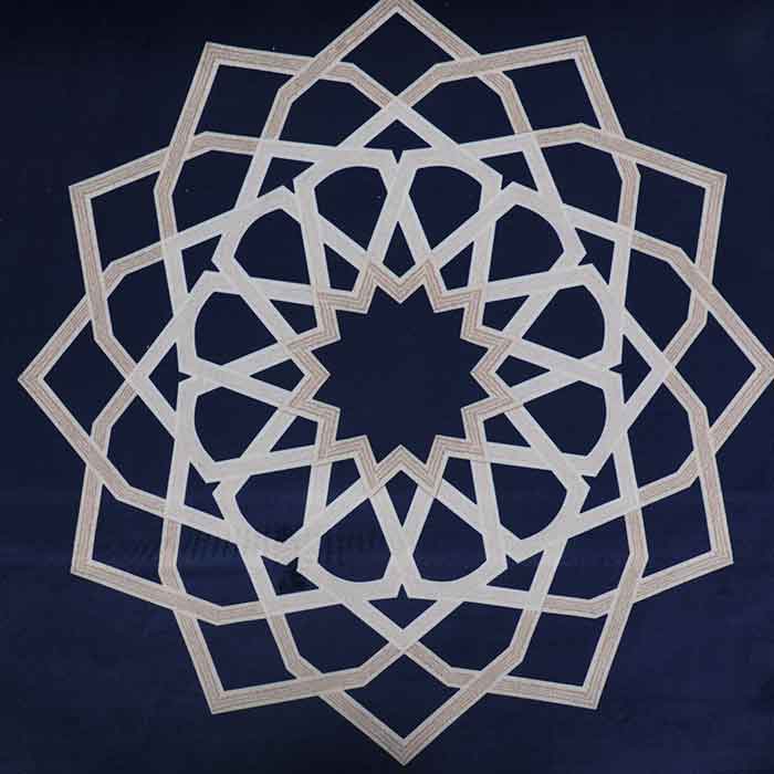 Geometric holland print design, upholstery geometric velvet fabric