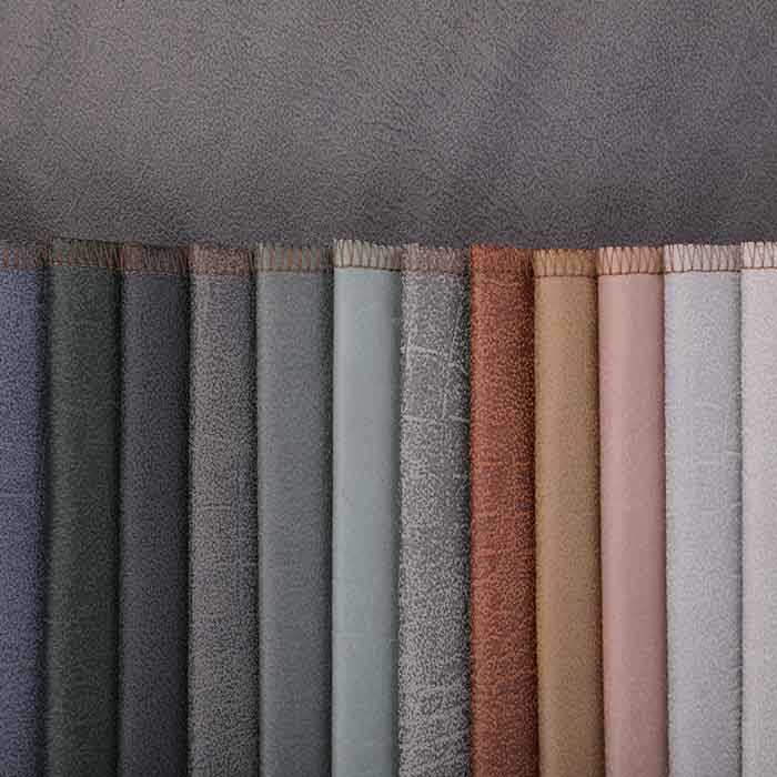 Popular suede leather upholstery fabric, suede leather fabric for hometextile