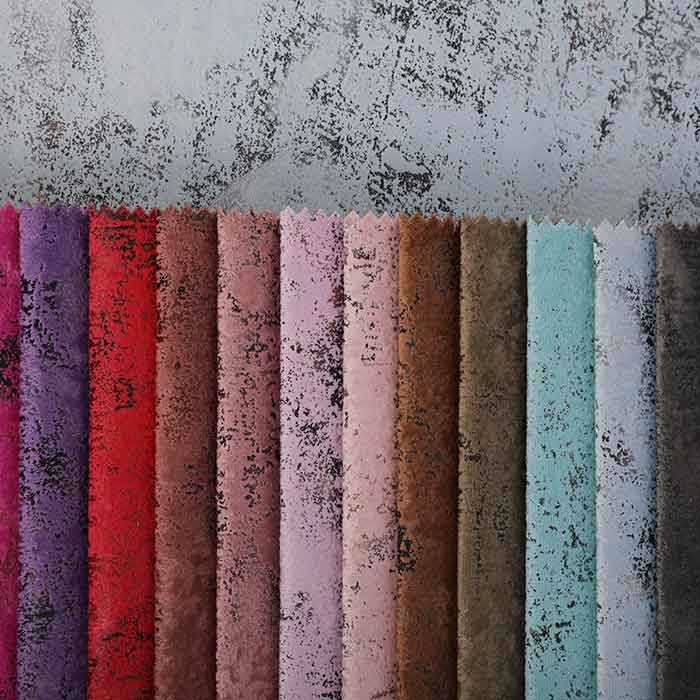 Bronzing sofa fabric, velvet bronzed fabric for hometextile