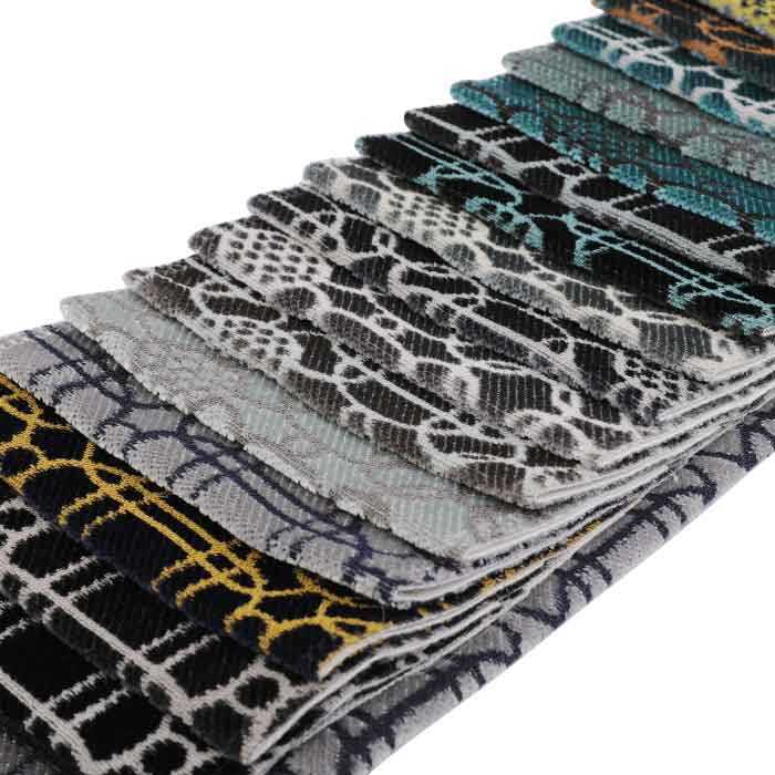 Jacquard geometric pattern upholstery fabric, Turkish style sofa fabric
