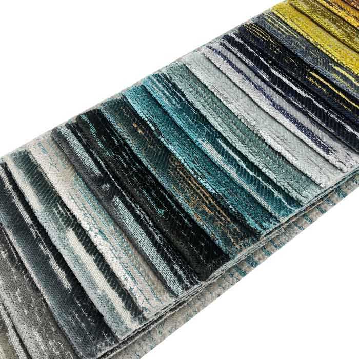 Jacquard strip sofa velvet, high quality upholstery velvet for hometextile