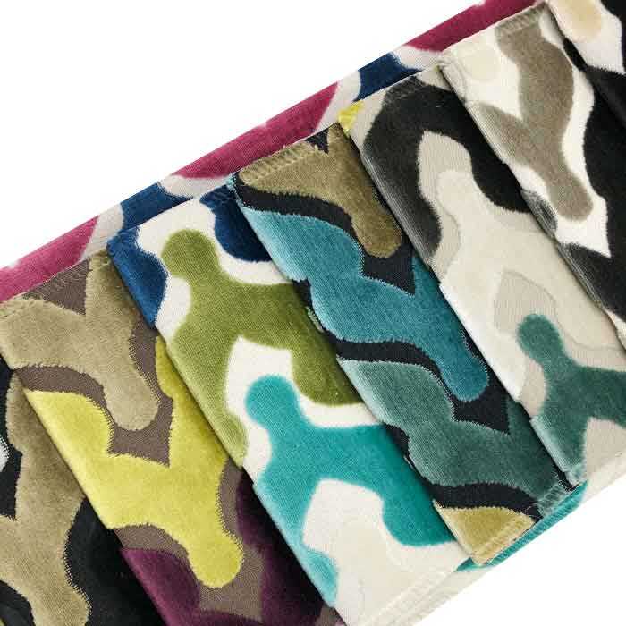 High quality jacquard velvet fabric, 100%polyester jacquard sofa fabric