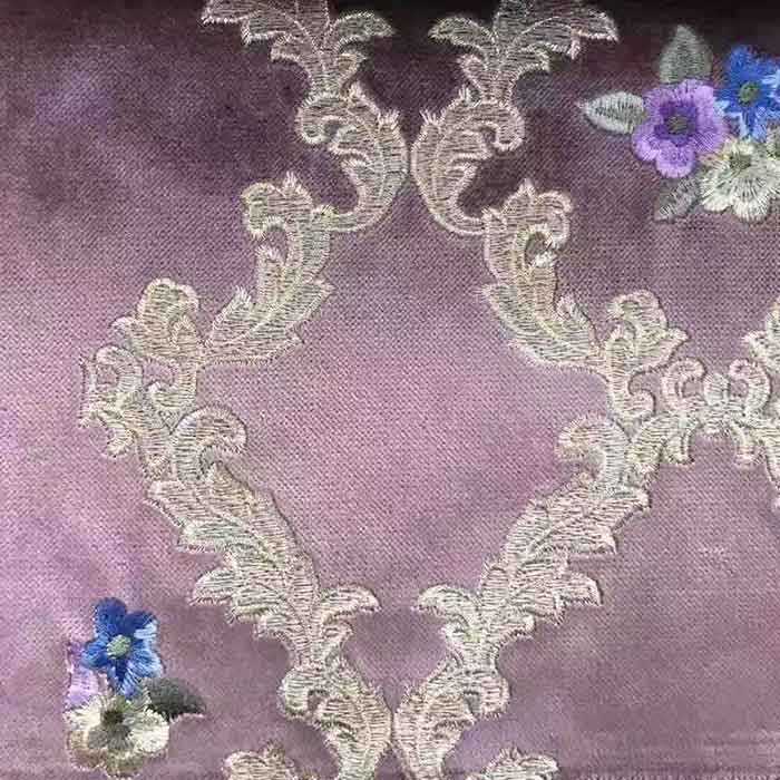 Luxury embroidery fabric , Morocco luxury embroidery fabric for hometextile