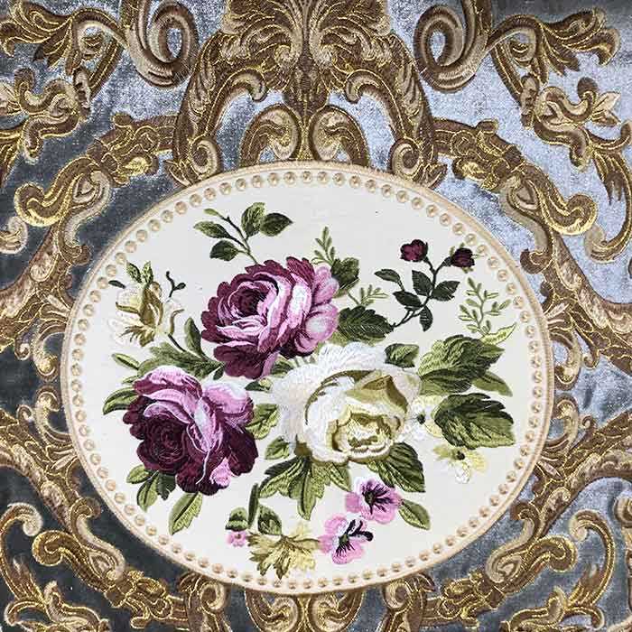 Morocco embroidery fabric, high quality embroidery fabric for hometextile