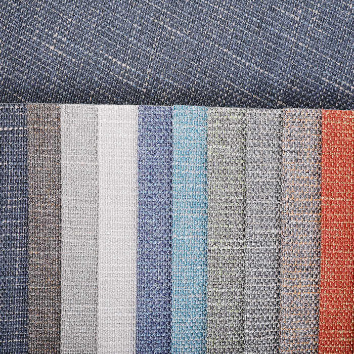 100%polyester sofa linen fabric, French linen fabric for hometextile