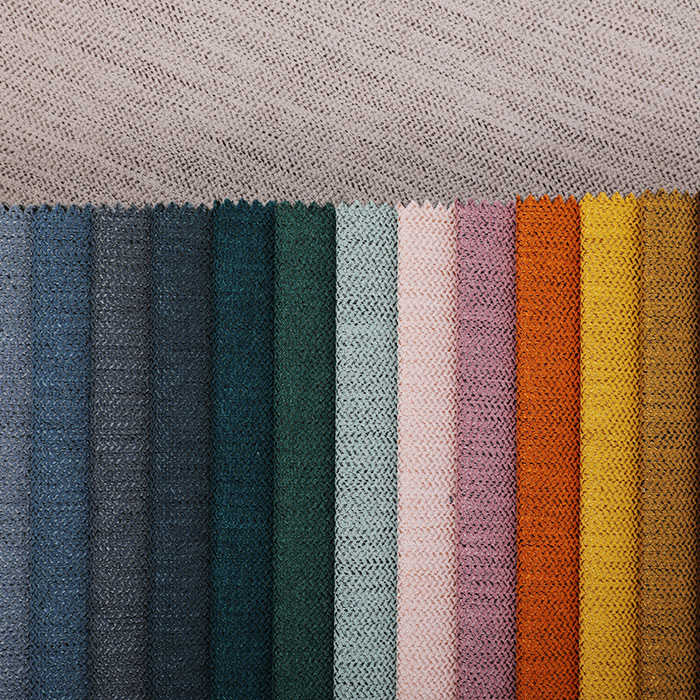 Linen sofa velvet，100%polyester sofa upholstery linen for hometextile