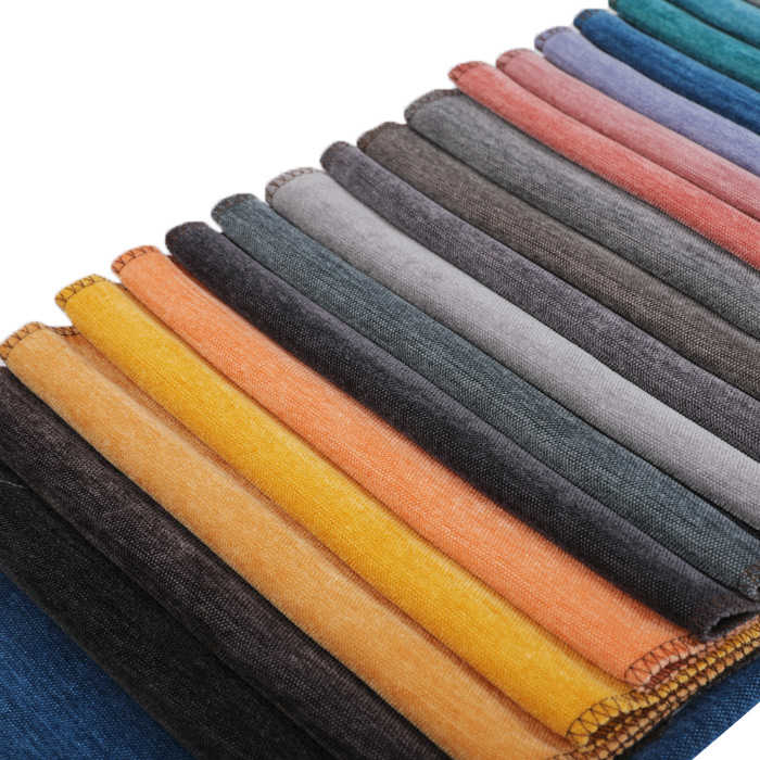Plain velvet chenille sofa fabric, Italian velvet fabric sofa for hometextile 
