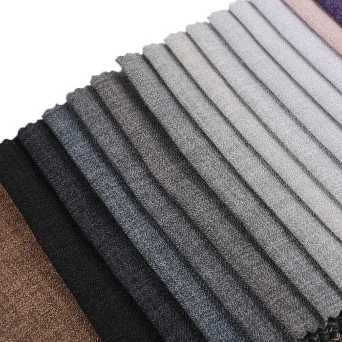 100% polyester linen fabric for upholstery fabric