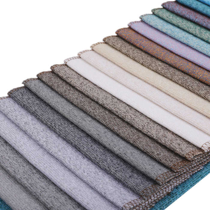 Wholesale high quality linen cloth for sofa furniture