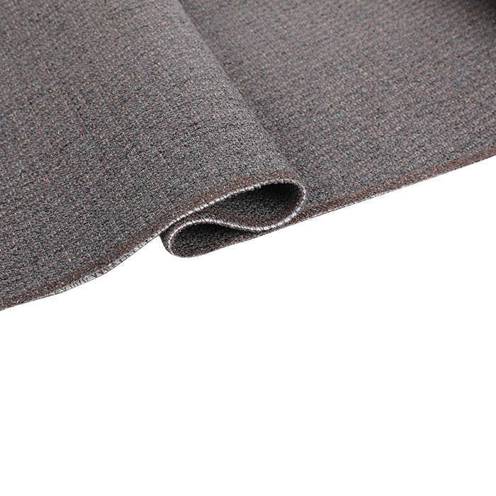 Heavy linen cotton fabric for hometextile，100%polyester linen upholstery fabric 