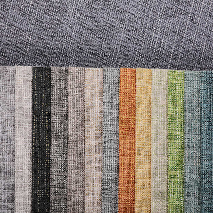 European sofa fabric, luxury linen fabric for hometextile 