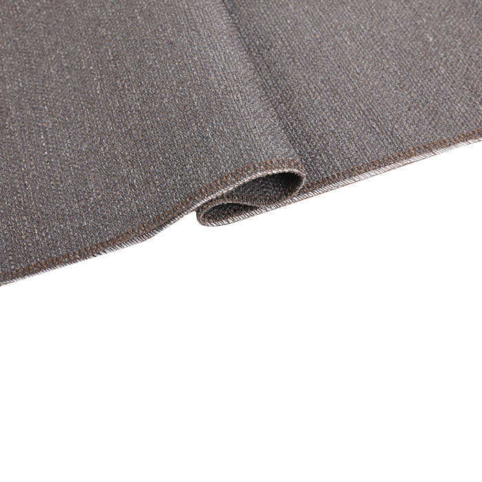 Polyester sofa fabric linen, solid linen plain fabric sofa for furniture