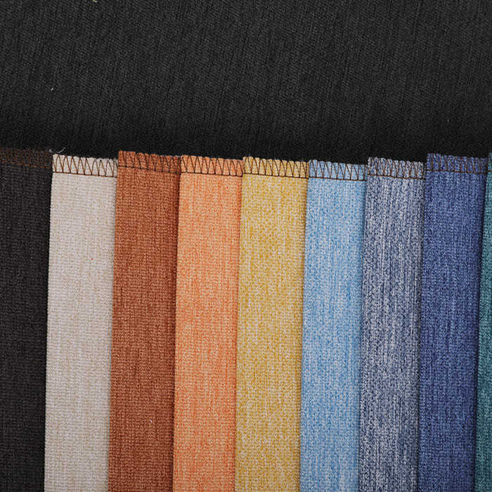 Italian design fabric for sofa, 100%polyester linen fabric for sofa furniture