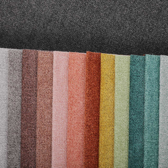 Plain chenille sofa fabric, 100%polyester chenille sofa cloth for hometextile 