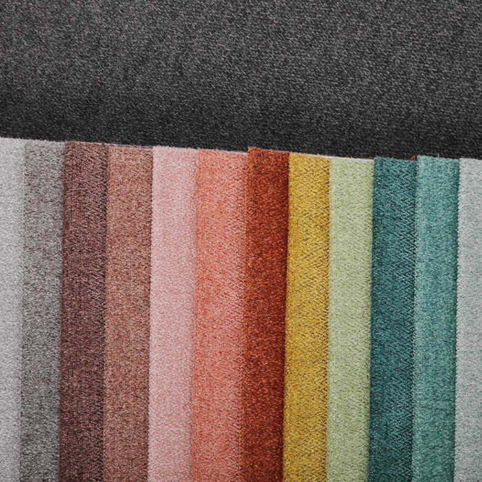 Plain chenille sofa fabric, 100%polyester chenille sofa cloth for hometextile 
