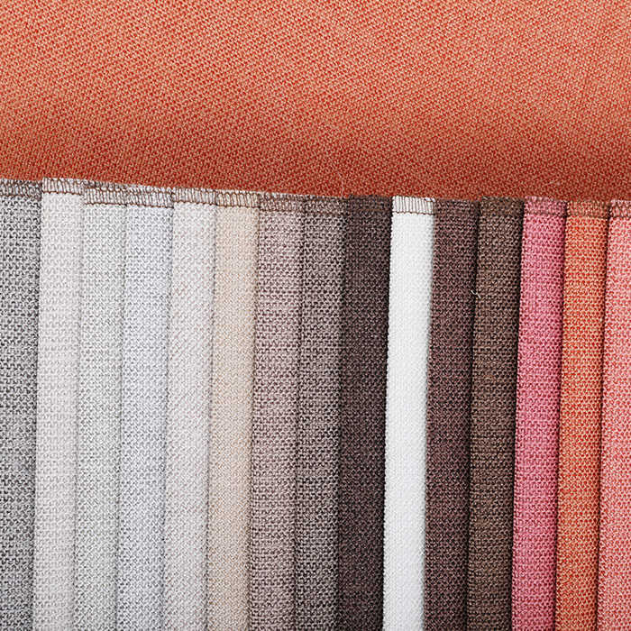 Luxury sofa linen fabric, upholstery linen velvet for hometextile 
