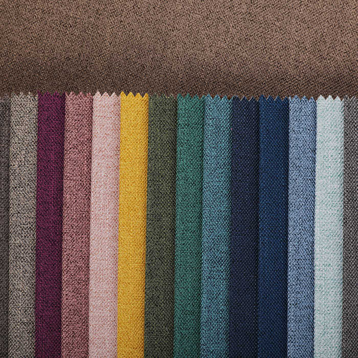 Linen look upholstery fabric, Saudi Arabia sofa fabric for hometextile 
