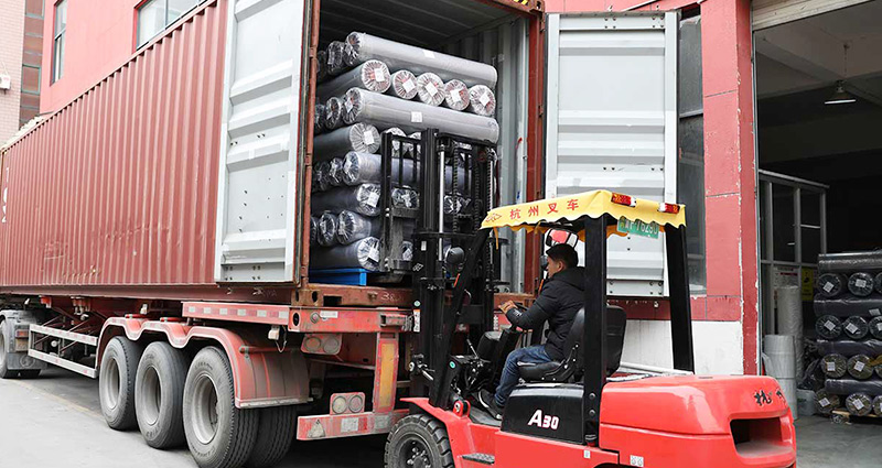 Ouyuda Textile transport for export