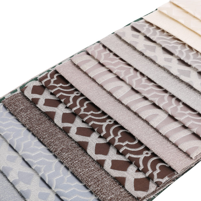 Geometric jacquard sofa fabric , hot sales jacquard fabric in Saudi Arabian market