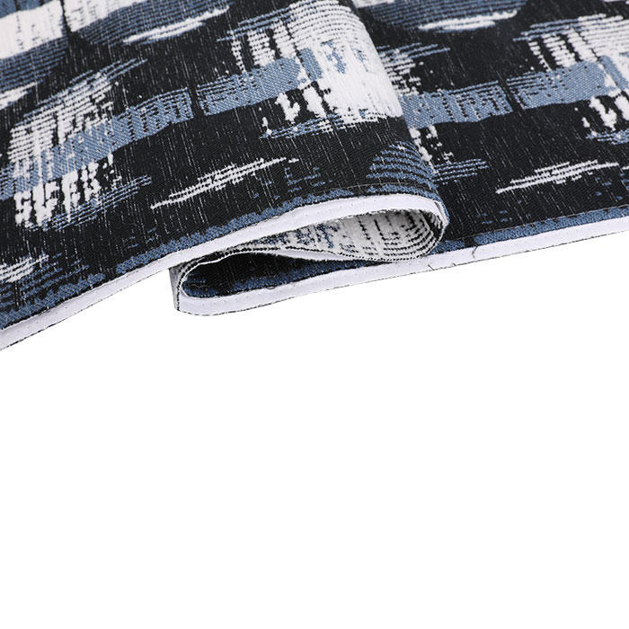 Modern jacquard cushion fabric, popular jacquard sofa fabric designs