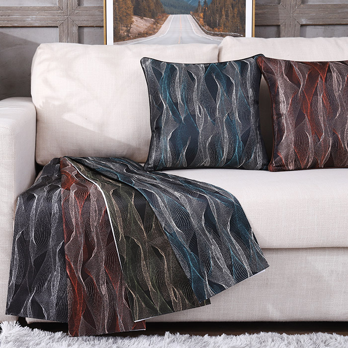 New jacquard fabric for sofa furniture, 100%polyester upholstery fabric 