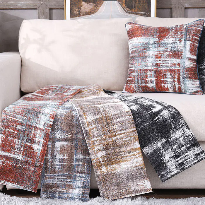 Jacquard sofa fabric manufacturer in China , 100%polyester jacquard upholstery for hometextile