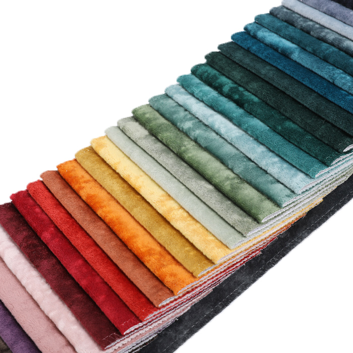 Ice velvet holland print fabric , new holland material fabric for sofa