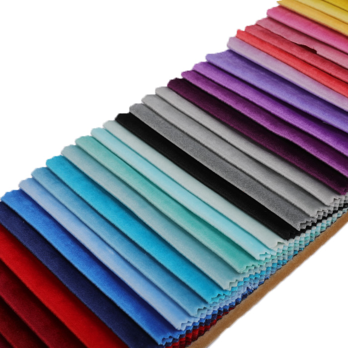 Italian velvet , good quality plain velvet for hometextile
