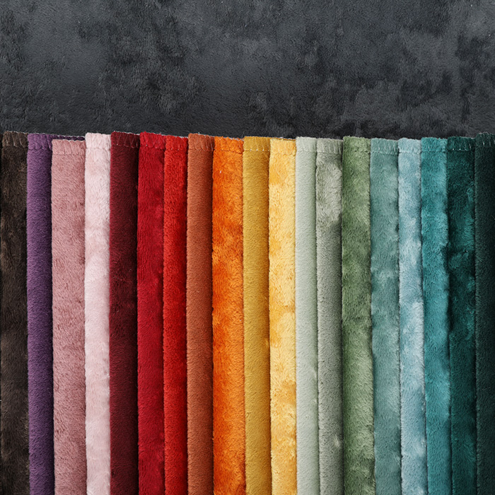 Ice velvet holland print fabric , new holland material fabric for sofa