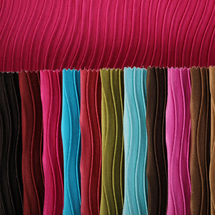Crumpled velvet for sofa fabric , hot sales sofa fabrics in middle east market