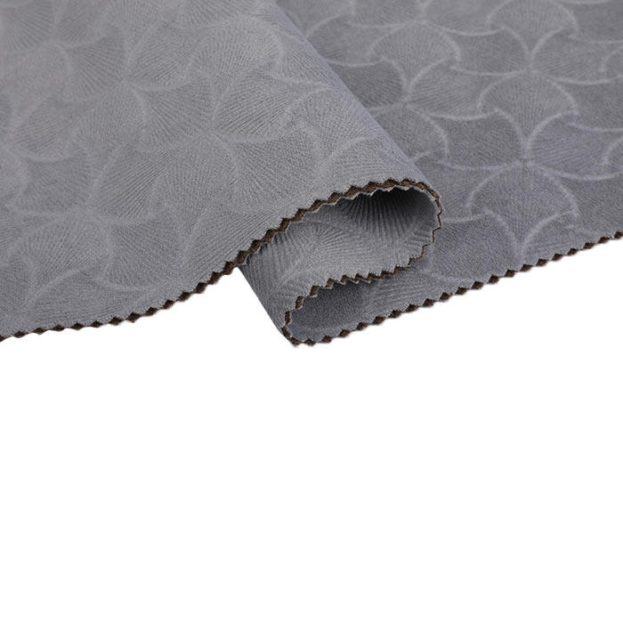 100% polyester 3d embossed fabric holland velvet