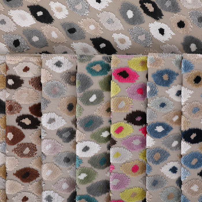 European luxury jacquard knitting sofa fabric for hometextile