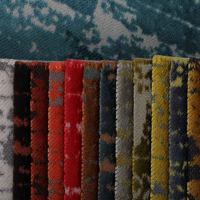 Jacquard velvet used for pillow, high quality sofa fabric for hometextile