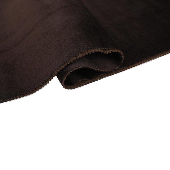 Holland velvet China supplier , with nonwoven backing , good quality sofa fabric for hometextile