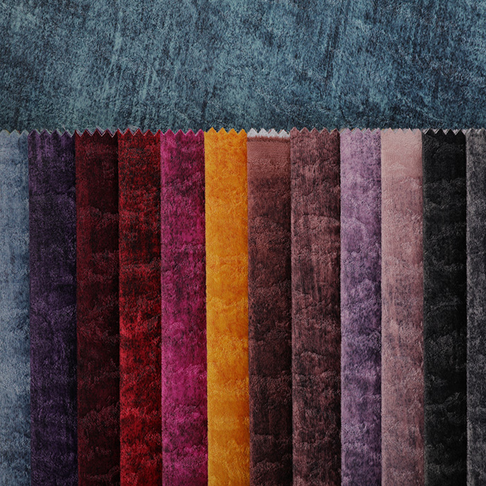 Holland embossed velvet fabric sofa, 100%polyester sofa fabric