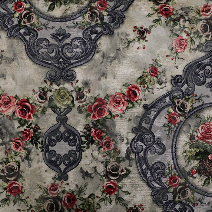 Jacquard 100%polyester african print design for sofa fabric