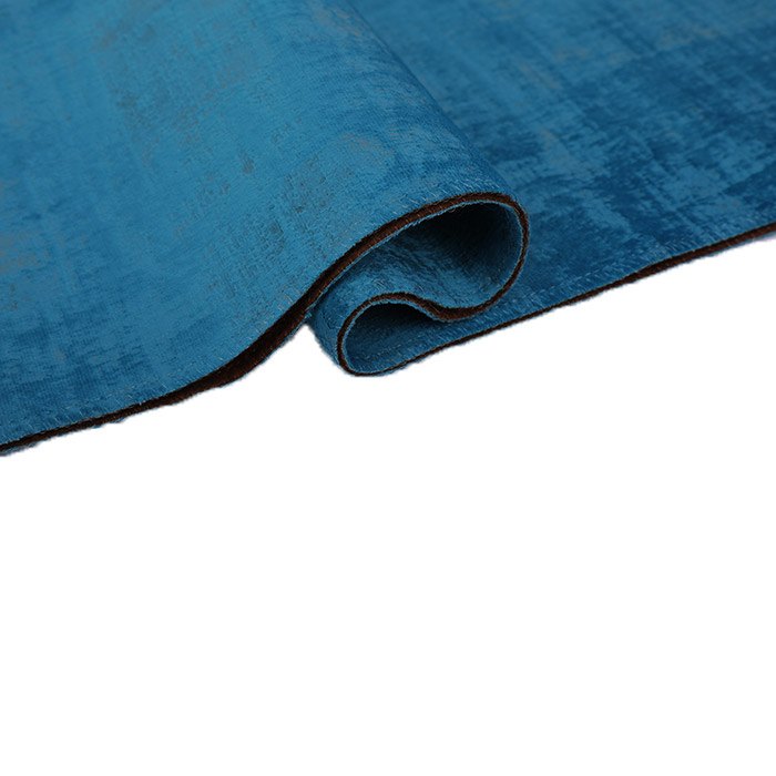 Silver bronzing holland fabric，knitted bronzing sofa fabric for furniture