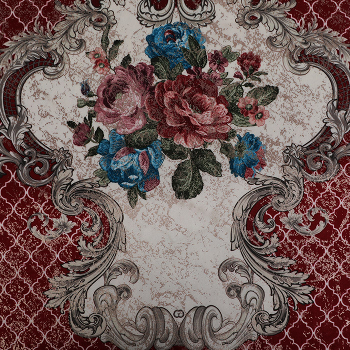 Morocco print sofa fabric, print silver fabric for hometextile
